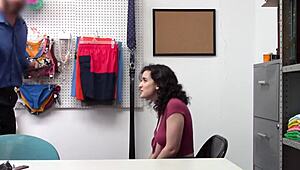 Hot Latina Begs Cop Not to Jail Her Petite Body!