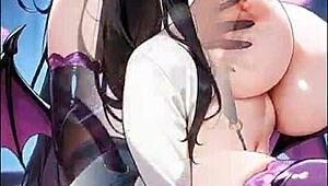Stunning Hentai Milf Boobs and Big Ass in Lovescape Detail