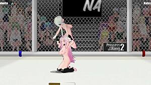 princess of the ring 2 isabel battles natasha in fierce street wrestling clash