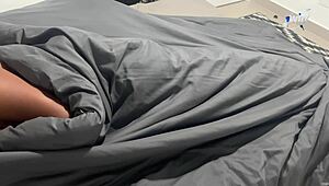 Hey stepson, sharing this bed means stepmom Leyne Rodriguez fucks you hard?