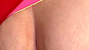 I break florsitasilvestre38's tight trans ass with huge dildo in lingerie