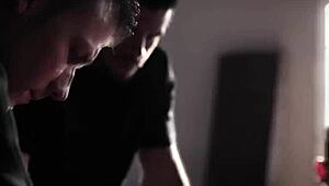 What if masked thugs stuffed blonde teen's every hole in brutal gangbang?