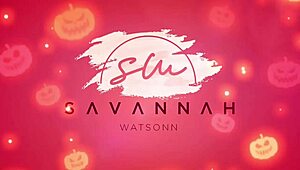 scary halloween bbw teen savannah watson fucked hard by crazy butcher cosplay
