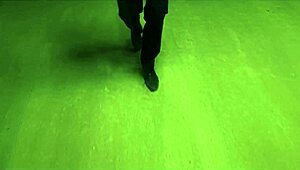 blonde couple hardcore anal creampie all holes stockings heels basement fuck