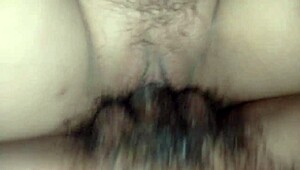 Fit girl's pussy stretched hard after workout