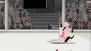 princess of the ring 2 isabel battles natasha in fierce street wrestling clash