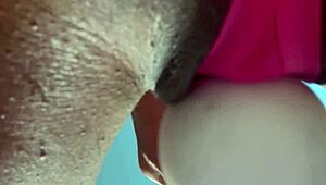 Sweaty Gym Workout Leads to Juicy Pussy Cum Close-Up