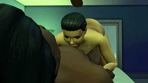 Arab milf hosts young lover for intense secret sex