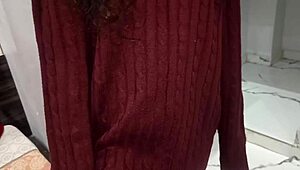 Uncle ravages young Asian BBW's huge tits and fat ass, oiled riding his muscular cock barefooted.