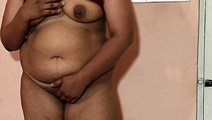 Muslim Aunty Rips Clothes In Steamy Striptease Mms Video Tease