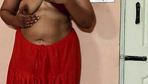 Muslim Aunty Rips Clothes In Steamy Striptease Mms Video Tease