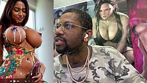 Transgender Teen Jerks Monster Cock Cumshot