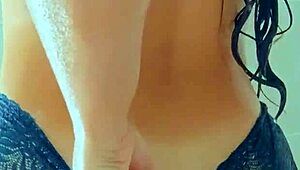 gorgeous tanned latinas 😍 shower off pool wetness fingering shaved pussies to orgasm 💦👙