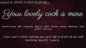 Let my French accent tease your lovely cock into submission with joi asmr gfe