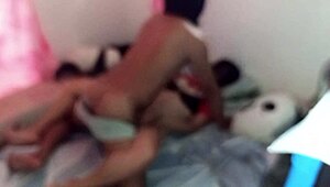 gf thinks she's sneaky but hidden cam catches her cheating rough doggy cowgirl on other guy