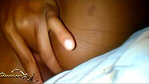 jamaican-x homemade webcam sextape with wet pussy monster cock missionary pounding