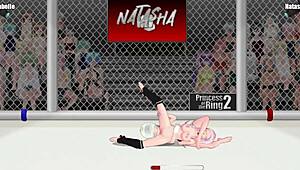 princess of the ring 2 isabel battles natasha in fierce street wrestling clash