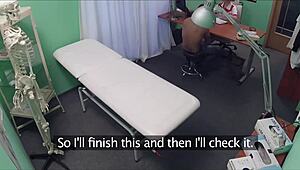 curvy big tits ass nurse patient doctor threesome hidden hospital fuck