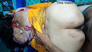 my first time licking tight asian wife's pussy before anal creampie in bedroom.
