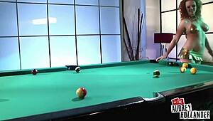 audrey hollander fucks her holes deep with massive dildo