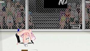 princess of the ring 2 isabel battles natasha in fierce street wrestling clash