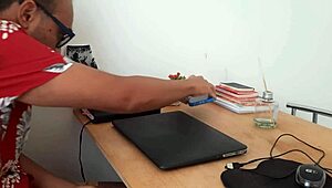 mature woman GETS ANAL from repairman technician