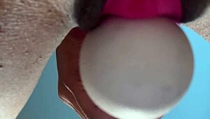 Sweaty Gym Workout Leads to Juicy Pussy Cum Close-Up