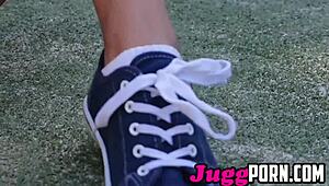 i break sweat with playboy muse katherinne sofia sporty style