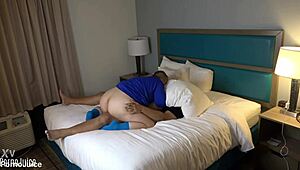 big black boss breeds my pregnant pussy creampie interracial temp