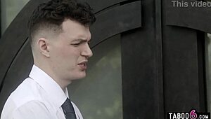 Religious Youths Tempt Huge Tits Granny Dee Williams' Forbidden Desires