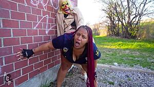 yo charlie nasty bbw cop slut fucked by bbc outdoors choice yours?