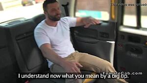 Fake taxi babe rides cock hard for free backseat fuck