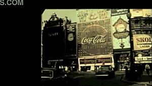 Vintage retro erotic antique Christmas babe poses naked seductively