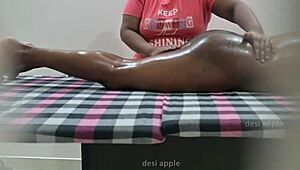 sri lankan spa massage caught on hidden cam