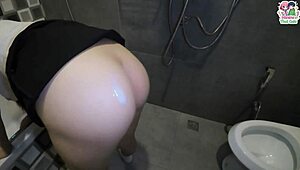 thai college student ninewthai sells shaved pussy for extra dorm cash homemade