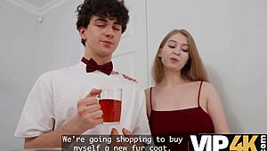 lexy flexy gulps dick hard right in front of cuck boyfriend