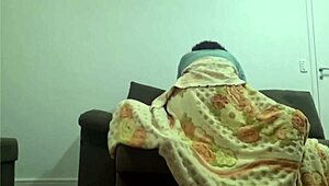 real stepmom grabs stepson's fat cock and bounces hard in taboo ride