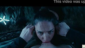 ass to mouth with this kinky spanish goddess... she's ridin rough anal deepthroat gaggin me under stars in nature!