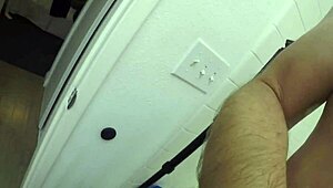 Skinny Asian Slut Candy Cruise Gags on Cock in Bathtub POV Deepthroat Choking Poolside