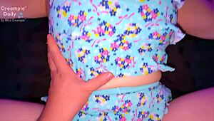 Can't Hold Back Creampie in Cute Swimsuit Girl's Tight Pussy