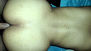 latina single mom fucked doggystyle while kids play nearby