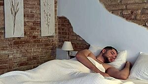 step bro warms me up pre-interview but cums deep in my tight pussy