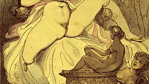 detailed vintage erotic drawings showcase hairy antique retro fantasies