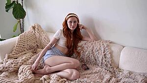 Petite redhead lesbian stepsis needs revenge fuck help on ex - scarlet skies wants your cock deepthroat sloppy!