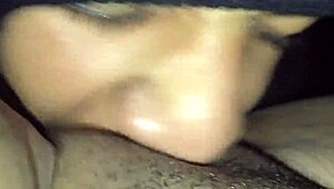 Behold the Ebony Queen unleash monster squirt blasts from her nasty black clit!