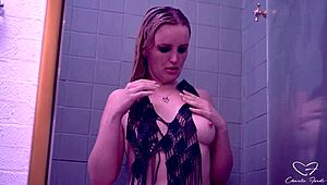 charlie forde teases clit to squirting bliss in solo play