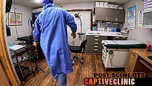 Nurse in Latex Gloves Spreads Ass for Patient POV - Who Needs Fair Play?!