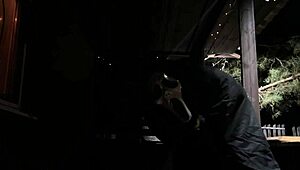 masked villain pounds sex doll hard this halloween