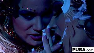 BUsty Nikka! OBEY Shyla Stylez Commands in Wild Girl-Girl FUCK!