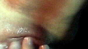 Watch my slutty wife moan loud from juicy cumshots and pussy licks with headphones